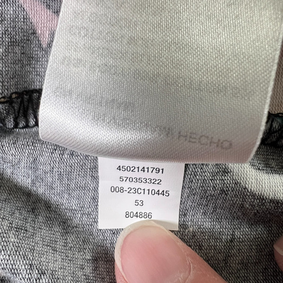 Chicos Womens Multicolor Floral Paisley Blouse Size 3 Extra Large Fall Boho Work - Picture 6 of 6